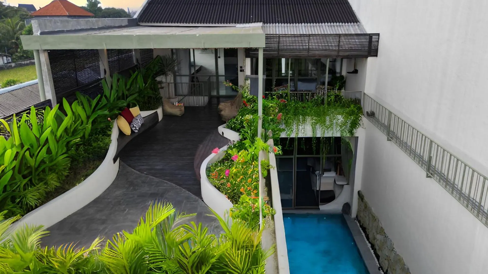 Rooftop Art Villa Ubud  Indonesia